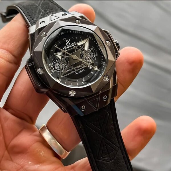Hublot Black Date Working Model For Men's Watch