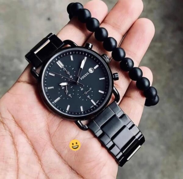 Fossil Black Color Premium Watch For Men