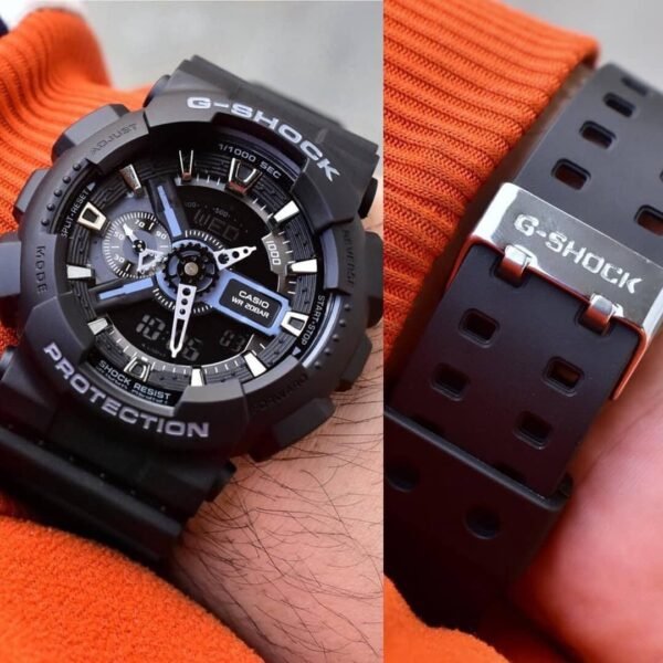 Casio G-Shock Full Black Rubber Strap Men's Watch