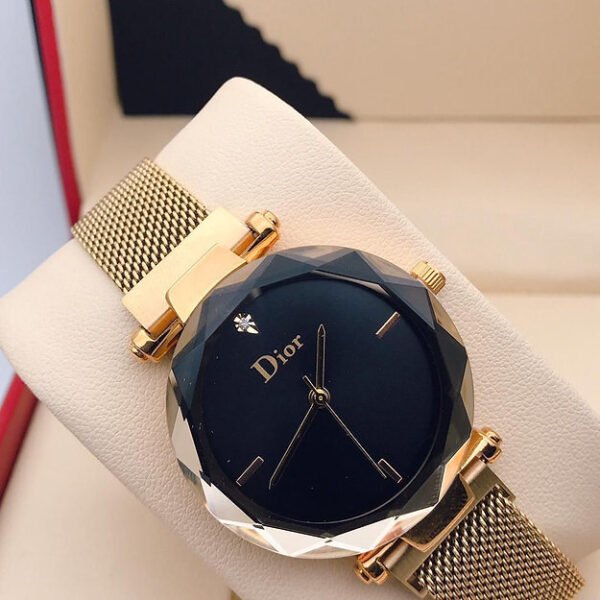 Black Dial Watch For Women