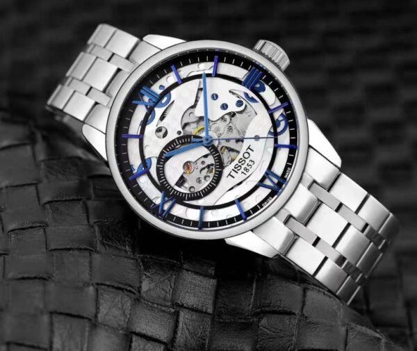 Tissot Full Automatic Japanese Movement Men's Watch In Silver
