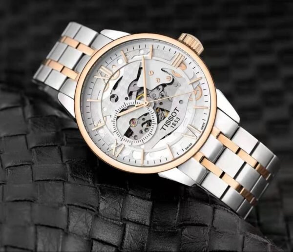 Tissot White Dial Fully Automatic Men's Watch