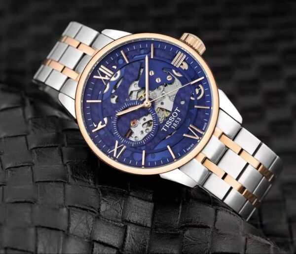 Tissot Blue Dial Fully Automatic Japanese Movement Men's Watch