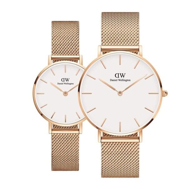 Daniel Wellington DW White Dial Couples Watch